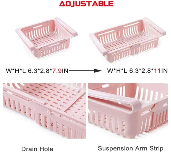 Refrigerator Friut And Vegetable Storage Basket (1pc) - Image 10