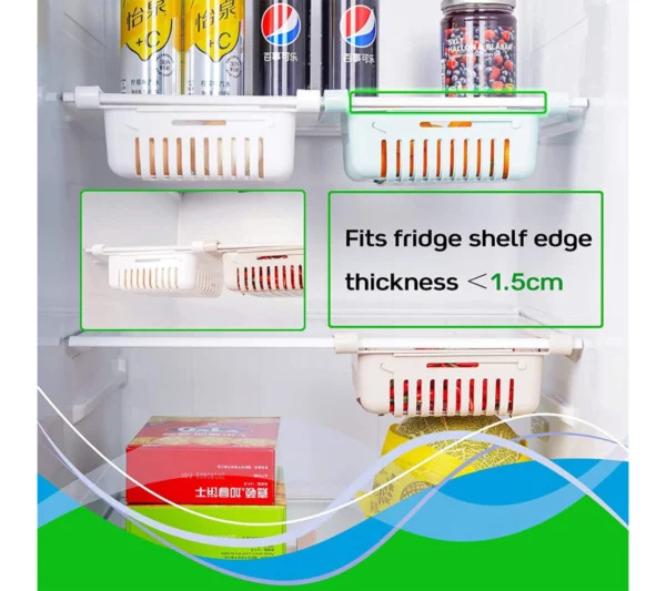 Refrigerator Friut And Vegetable Storage Basket (1pc) - Image 8