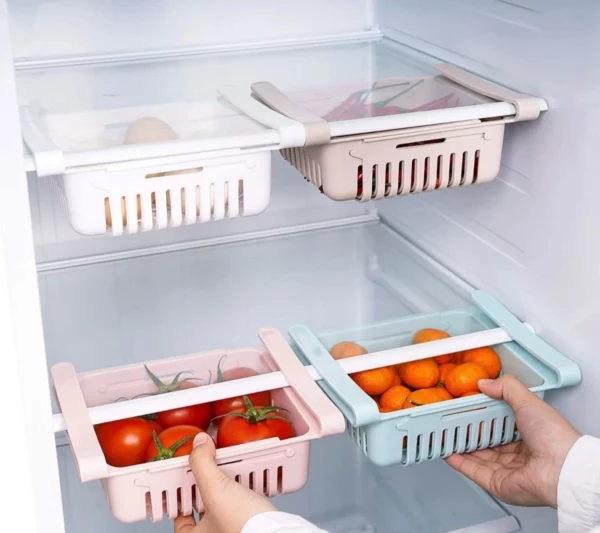 Refrigerator Friut And Vegetable Storage Basket (1pc)