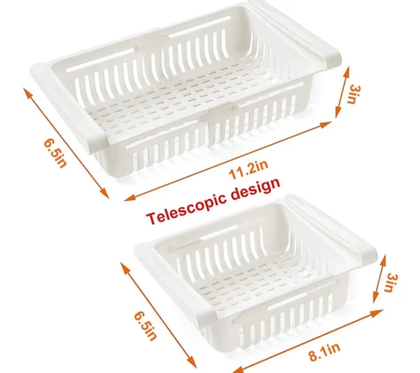 Refrigerator Friut And Vegetable Storage Basket (1pc) - Image 13