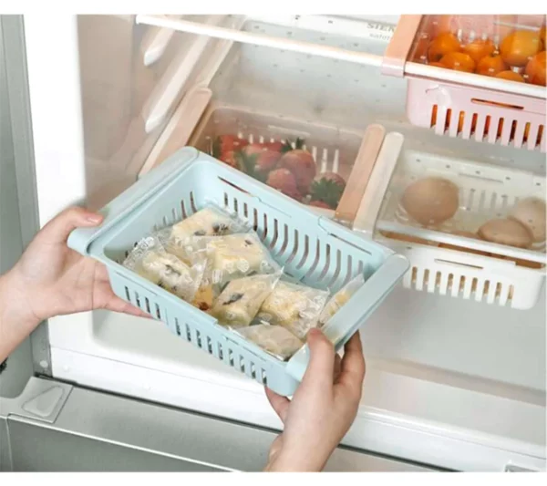 Refrigerator Friut And Vegetable Storage Basket (1pc) - Image 12