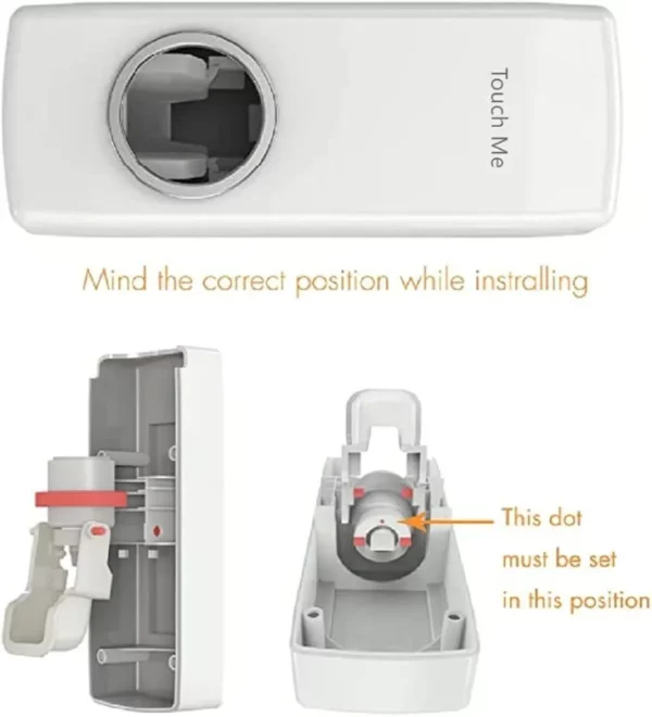 Toothpaste Dispenser with Toothbrush Holder - Image 6