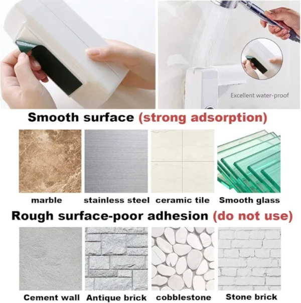 Toothpaste Dispenser with Toothbrush Holder - Image 3